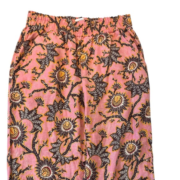 A.L.C. Henry Floral Printed Cotton Pants - Picture 7 of 14